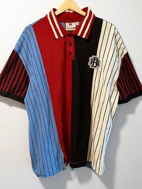 Banana Republic BR Athletics Retro Colorblock Polo - XL